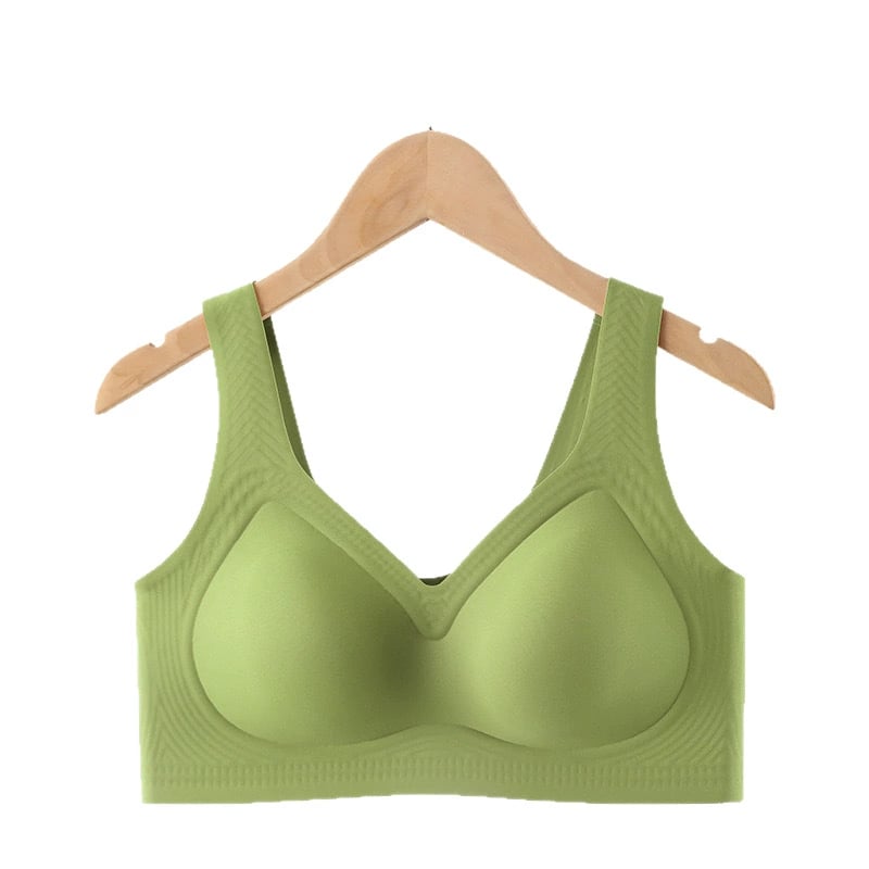 🎉Plus Size Wireless Jelly Bra -Seamless Full Coverage T-Shirt Bra