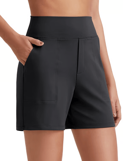 🌓Last Day 49% OFF-High Waisted Yoga Bermuda Shorts | Women Casual Activewear
