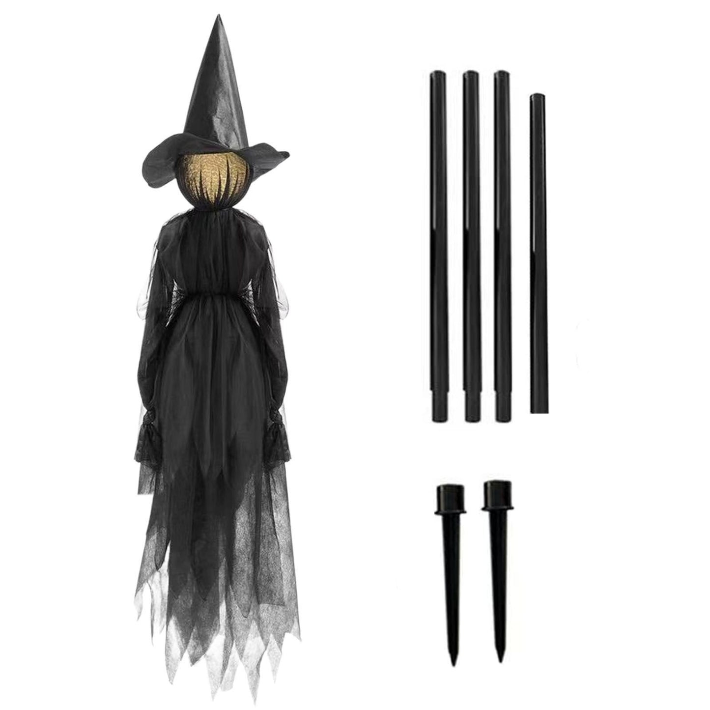 🔥Halloween Pre Sale 49% OFF-🧙‍♀️Lighted Halloween Witch Stakes