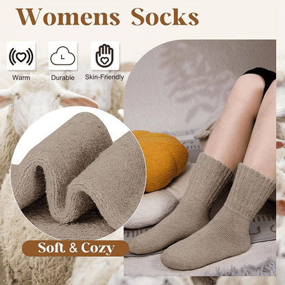 🔥(5 Pairs)Complete Your Comfort: Pair Your New Boots with the Cosiest Winter Socks!