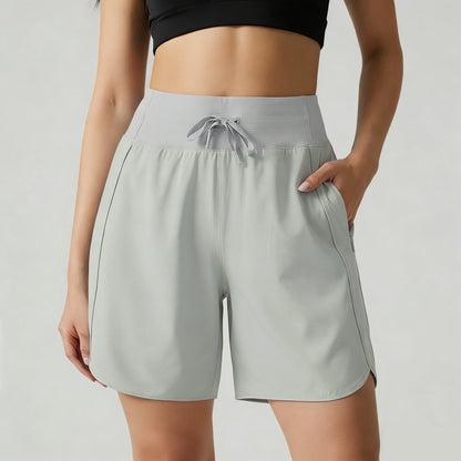 🌓Last Day 49% OFF⏰Hot Sale Women's Active Athletic Long Running High Wasistband Shorts