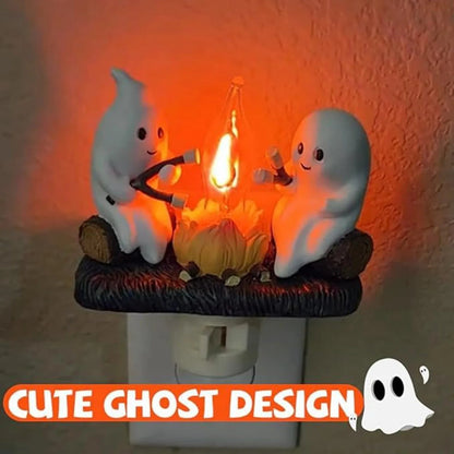 Halloween Ghost Campfire Nightlight