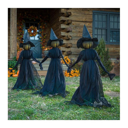 🔥Halloween Pre Sale 49% OFF-🧙‍♀️Lighted Halloween Witch Stakes