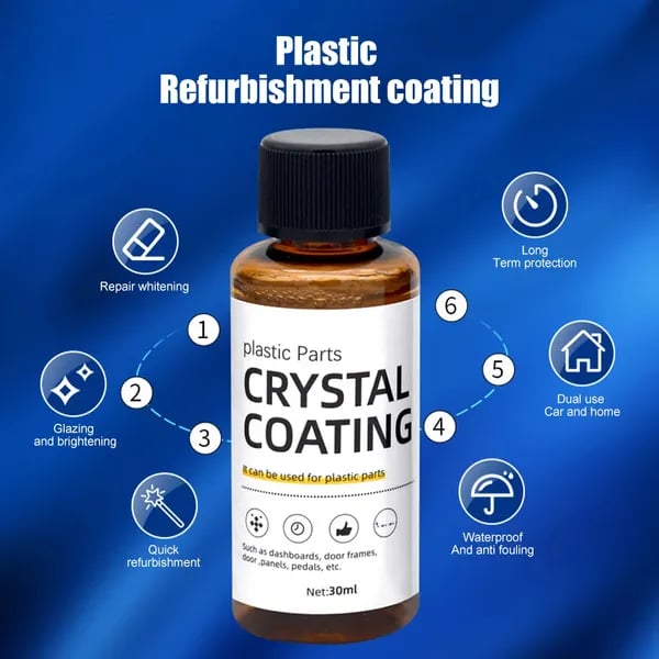 Crystal Coating Refurbish Agent with Sponge🔥Buy More Save More🔥