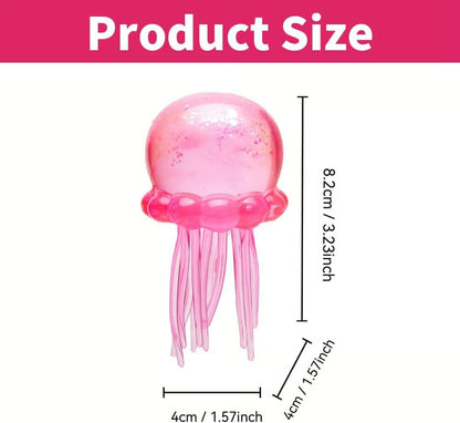 🐙✨🐣EASTER SALE 49% OFF! ✨ Cute Glitter Jellyfish Squishy, Easter Basket Stuffer for Kids