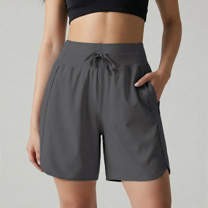 🌓Last Day 49% OFF⏰Hot Sale Women's Active Athletic Long Running High Wasistband Shorts
