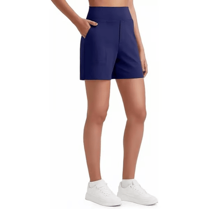 🌓Last Day 49% OFF-High Waisted Yoga Bermuda Shorts | Women Casual Activewear