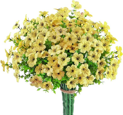 🔥Spring limited time sale-Buy 3 Save 20%💐Artificial Flowers for Outdoors-Violet pattern