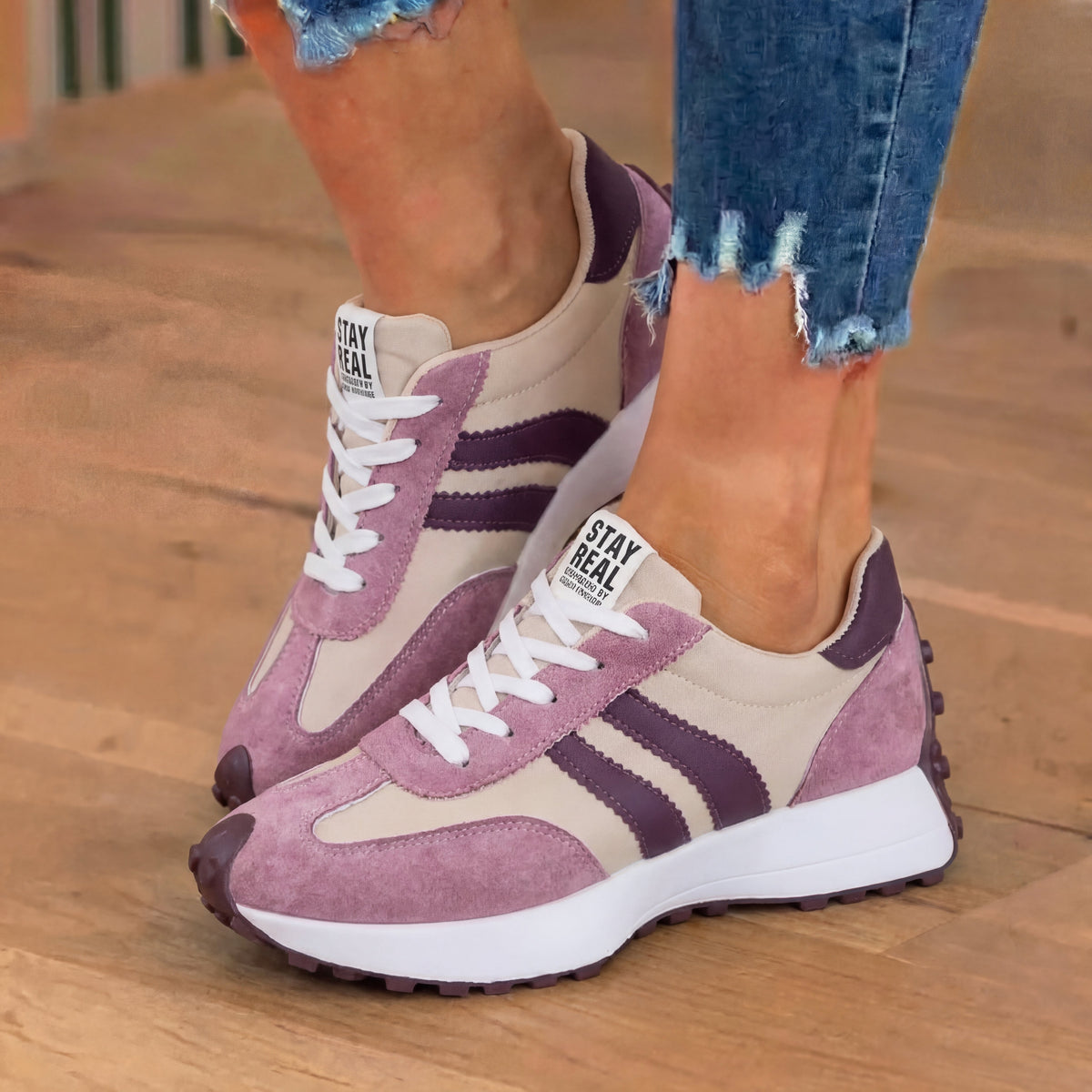Classic  sneakers with a timeless style