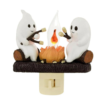 Halloween Ghost Campfire Nightlight