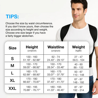 (🔥 Last three hours,Christmas Gift🔥)👦HZA™ - THE ORIGINAL BACK HERO👧Get Up to  63%