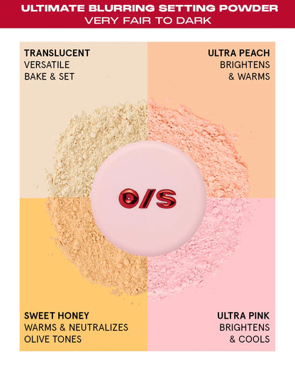 Buy 1 Get 1 Free💝Ultimate Blurring Setting Powder Full Size-Summer essential