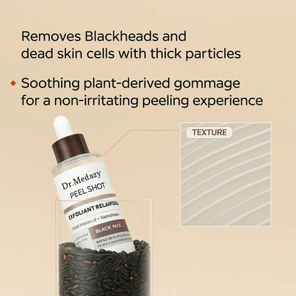 🔥LAST DAY SALE 70% OFF 🔥 Peel Shot Glow Rice Ampoule Duo - Serums for Brightening, Exfoliating, and Moisturizing🌾