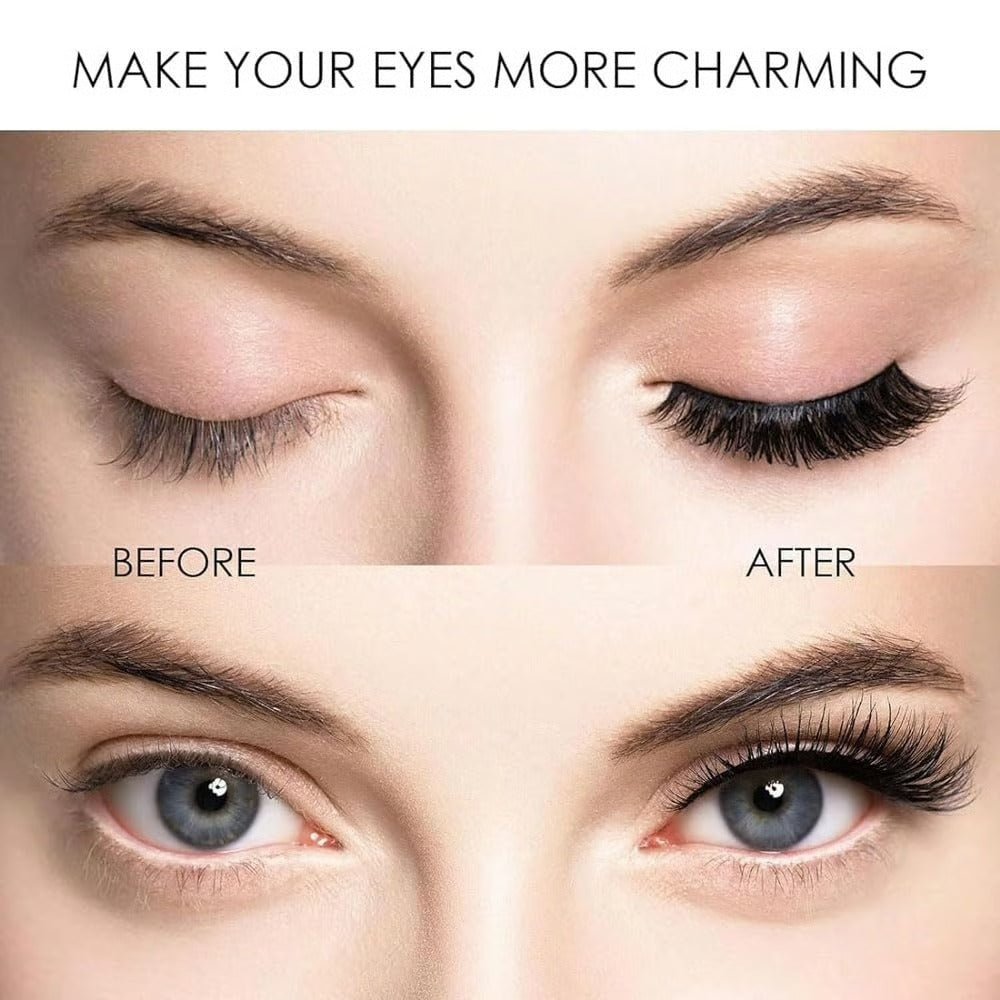 💖Summer Hot Sale - Soft Magnetic Eyelashes All-in-One Box, Reusable