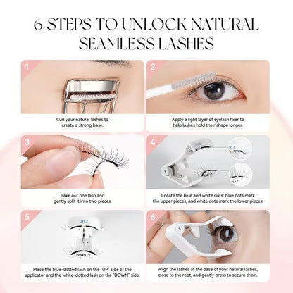 💖Summer Hot Sale - Soft Magnetic Eyelashes All-in-One Box, Reusable