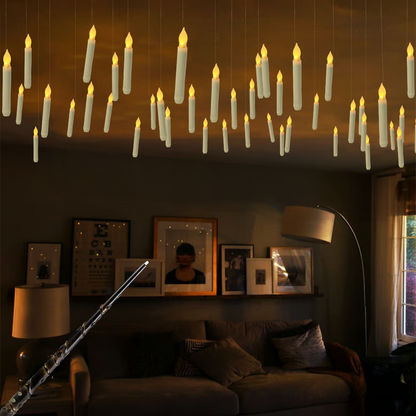 👻🎃Flameless Candles with Magic Wand Remote for Halloween Decor