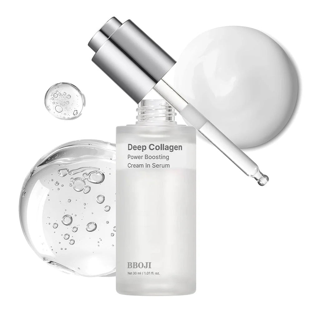 Last 3 Hours 50% OFF 🔥 Editor Glass Skin Collagen Plumping Cream-in-Serum | Gentle Nourishing Korean Skincare Moisturizer for Firming & Hydrating