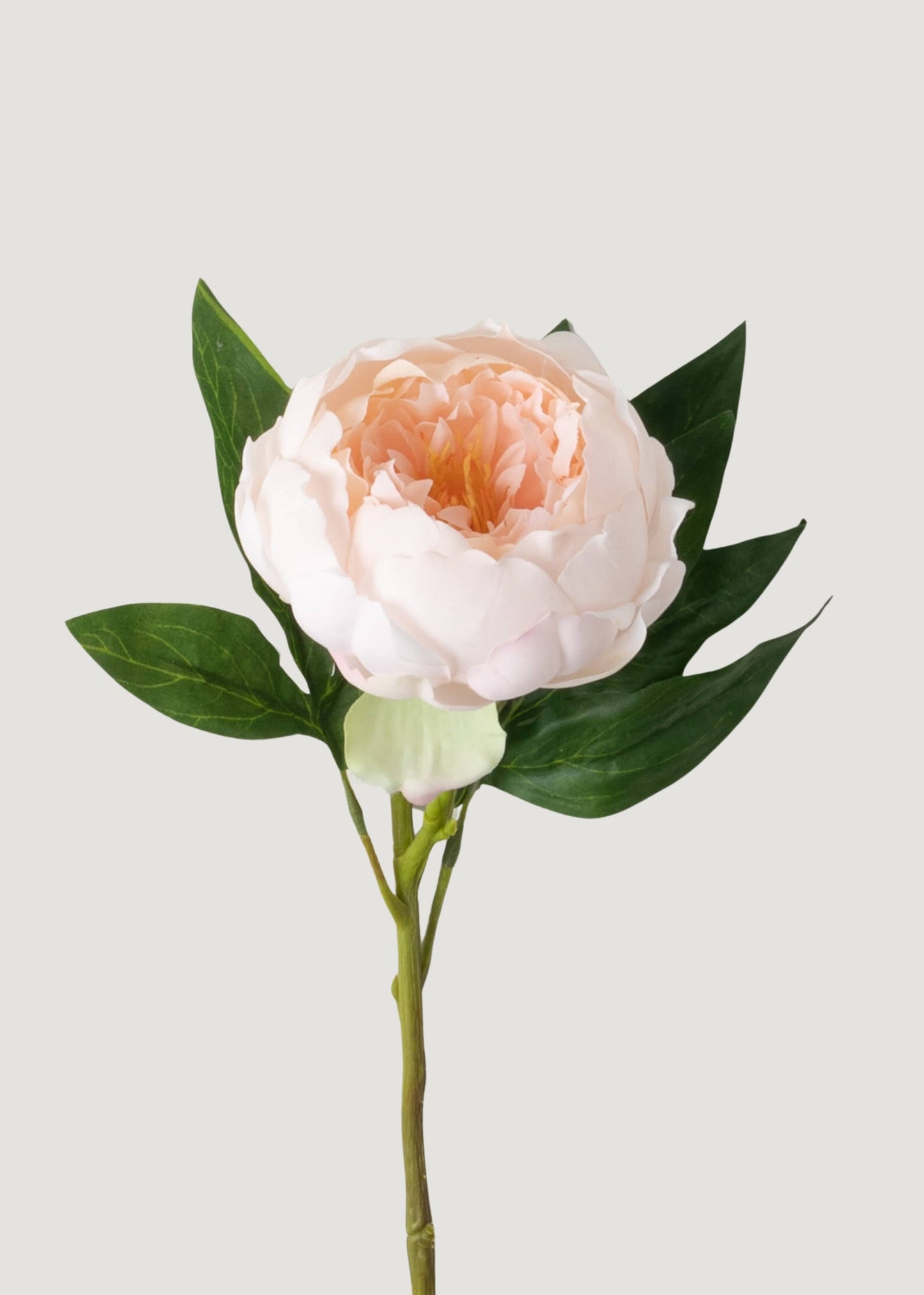 Fake Flowers Blush Pink Peony - 23"