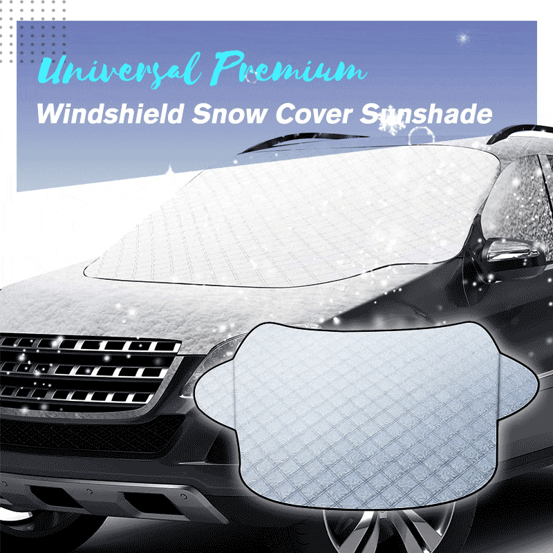 ❄️ Limited-time 50% off offer 🌀 Premium universal windshield snow cover/sunshade