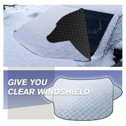 ❄️ Limited-time 50% off offer 🌀 Premium universal windshield snow cover/sunshade