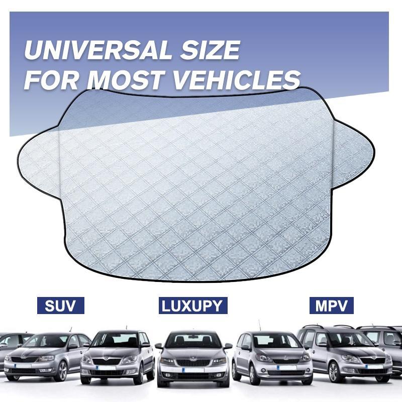 ❄️ Limited-time 50% off offer 🌀 Premium universal windshield snow cover/sunshade