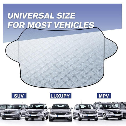 ❄️ Limited-time 50% off offer 🌀 Premium universal windshield snow cover/sunshade