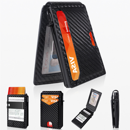 🎁Hot Sale 49%OFF - ✨RFID Blocking Bifold Minimalist Wallet